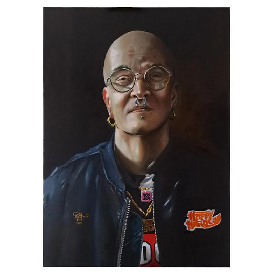 team gabber event art painting