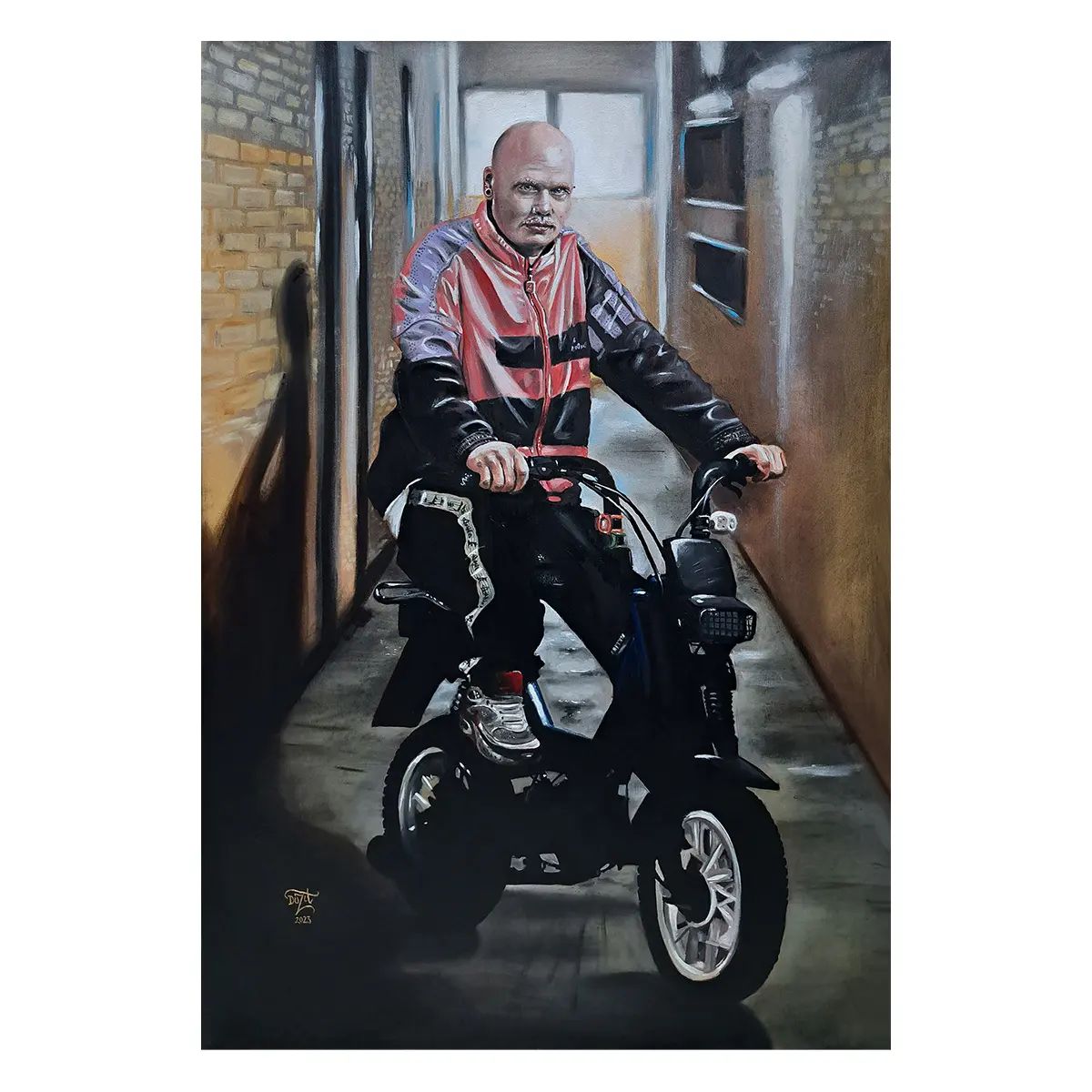 "Ruff'n Ruggin" Poster - Hartcore to da bone